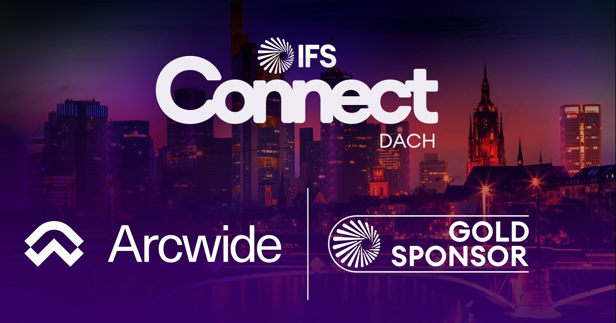 IFS Connect DACH 2024: Arcwide als Gold-Sponsor mit dabei!